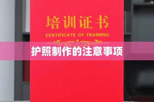佳县护照制作的注意事项