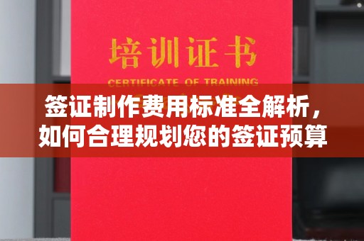 佳县签证制作费用标准全解析，如何合理规划您的签证预算？